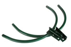 Holder U-type for dowel for Concertina barbed wire
