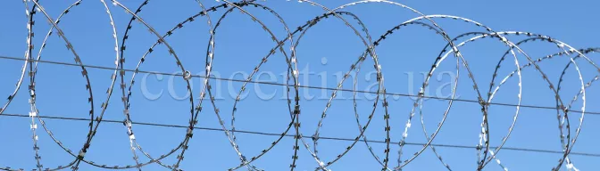 Concertina wire security barrier